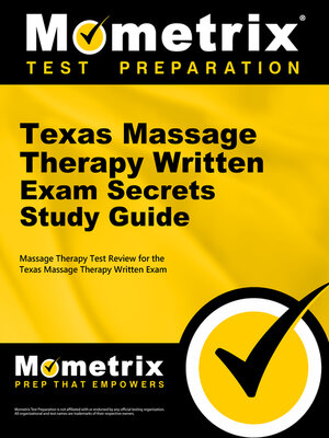 cover image of Texas Massage Therapy Written Exam Secrets Study Guide